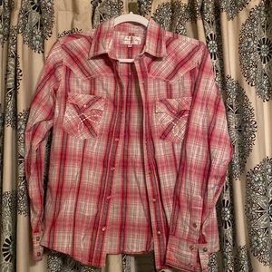 Panhandle slim pearl snap Top